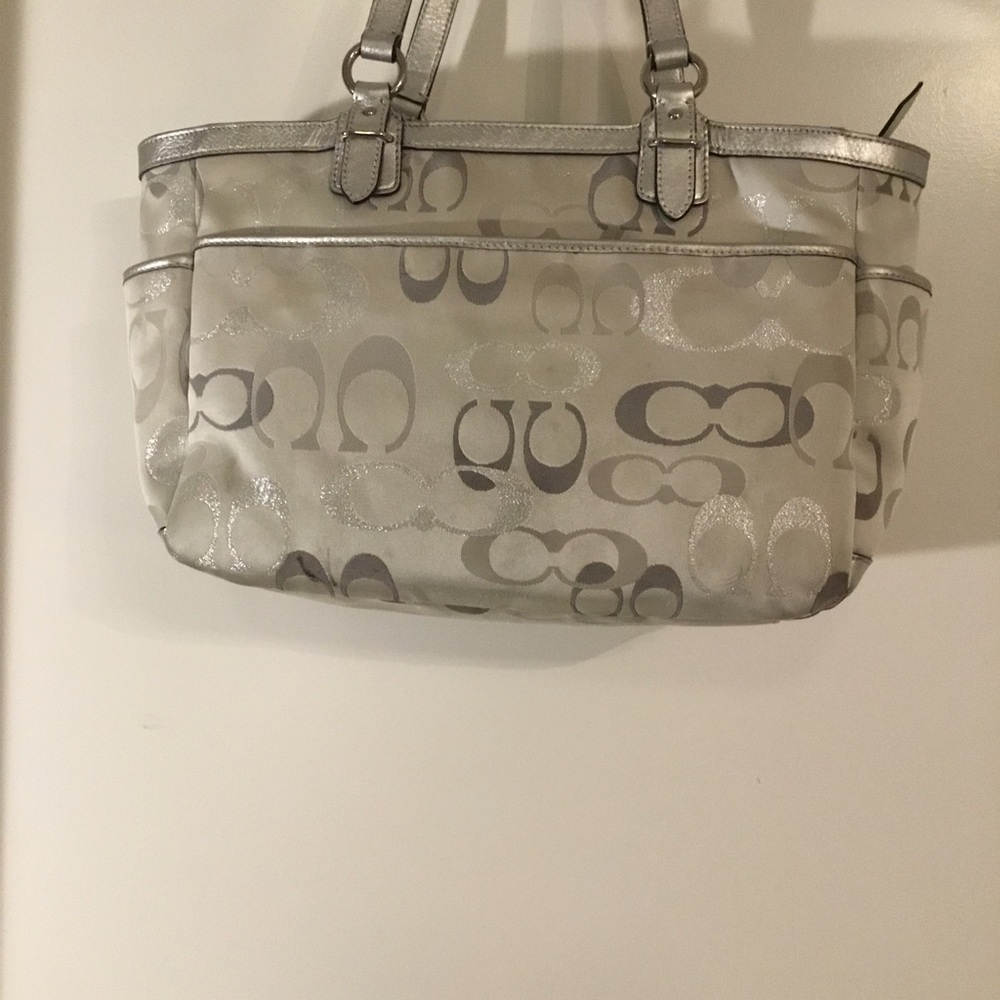 Coach Gray Vintage Satchel Shoulder Bag $65. - Picture 9 of 14